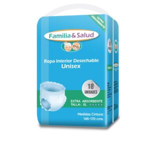 Pants Familia & Salud  XL 18 Unidades
