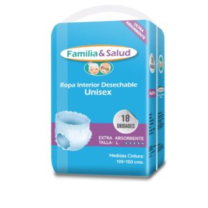 Pants Familia & Salud Talla L 18 Unidades